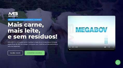 MEGABOV – Suplemento injetável a base de .
